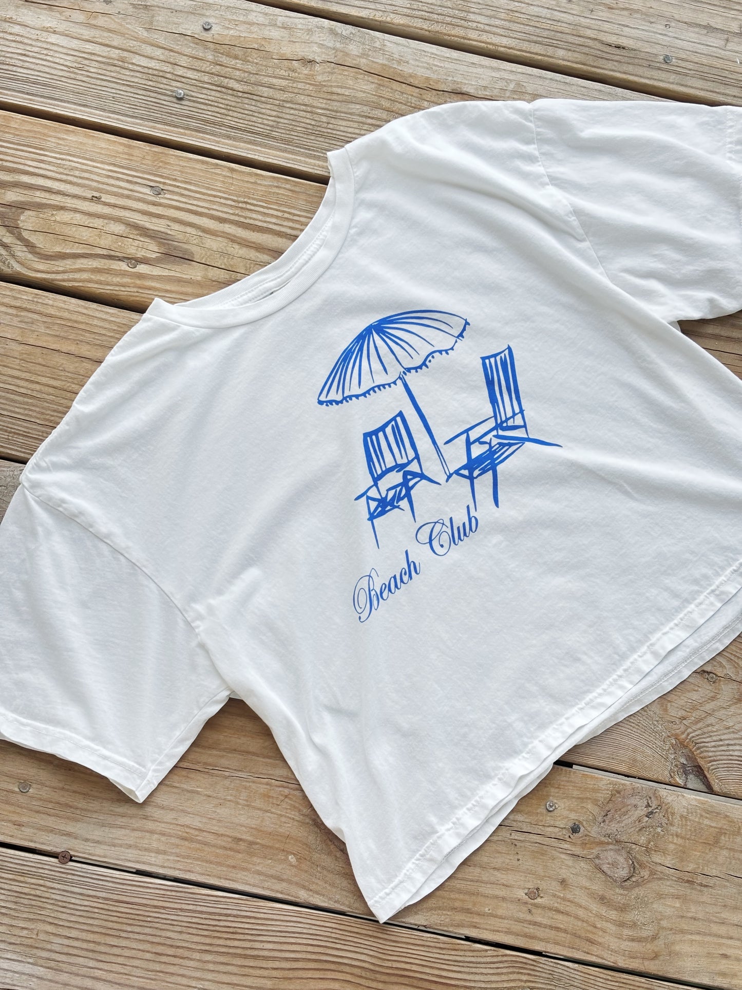 Beach Club Cropped Tee
