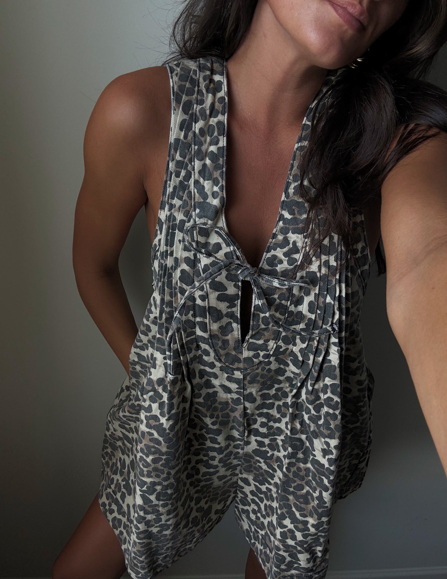 Chloe Denim Romper