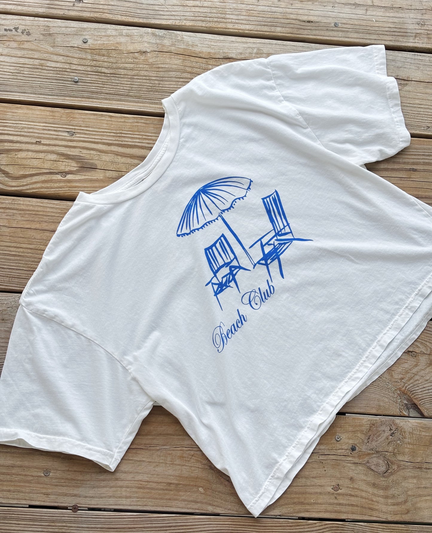 Beach Club Cropped Tee