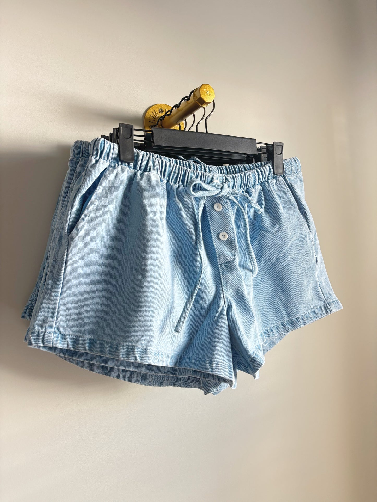 Yates Cotton Denim Shorts