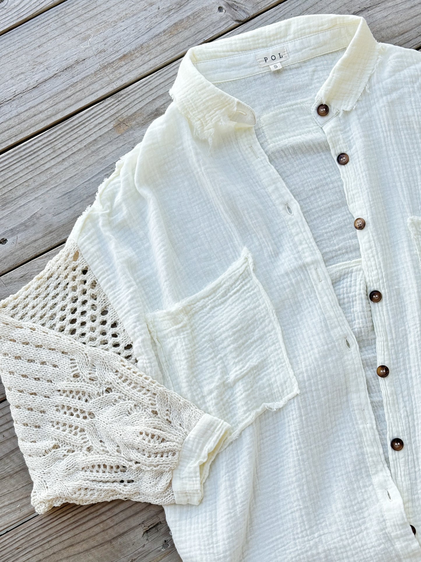 Beach Front Button Up
