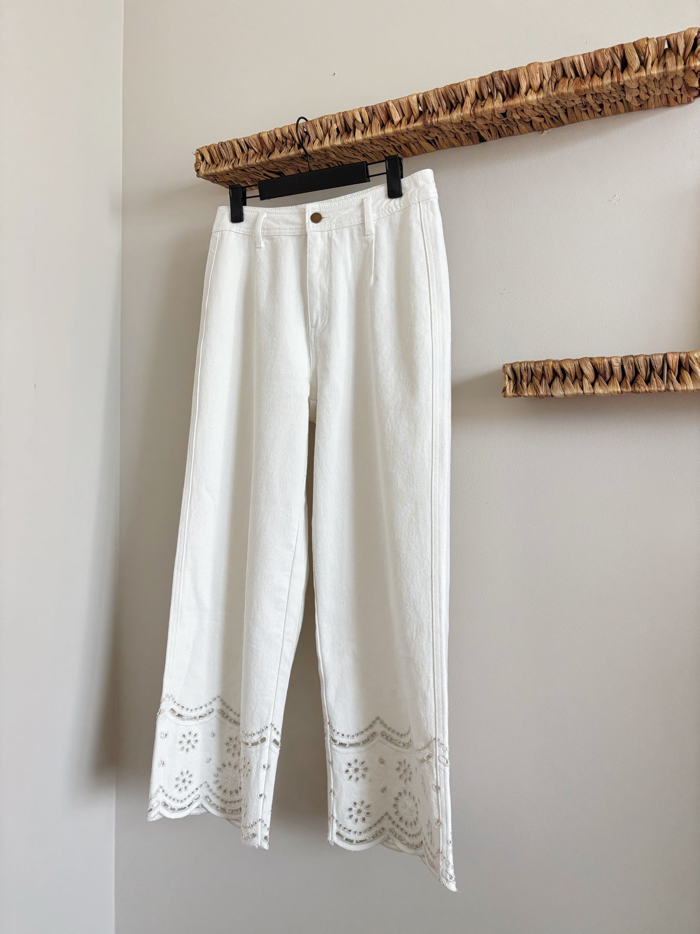 Delia's Eyelet Denim