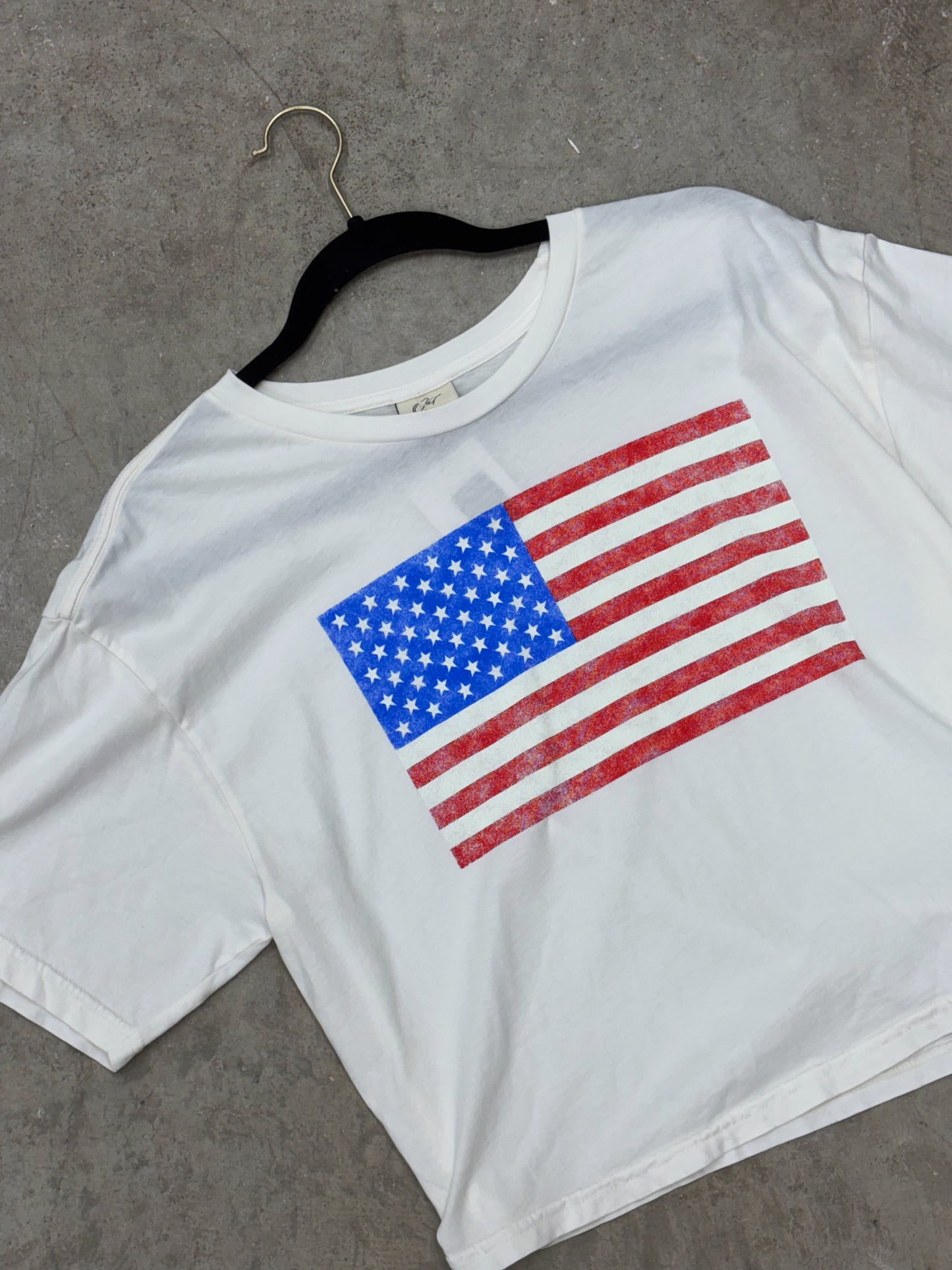 Americana Cropped Tee