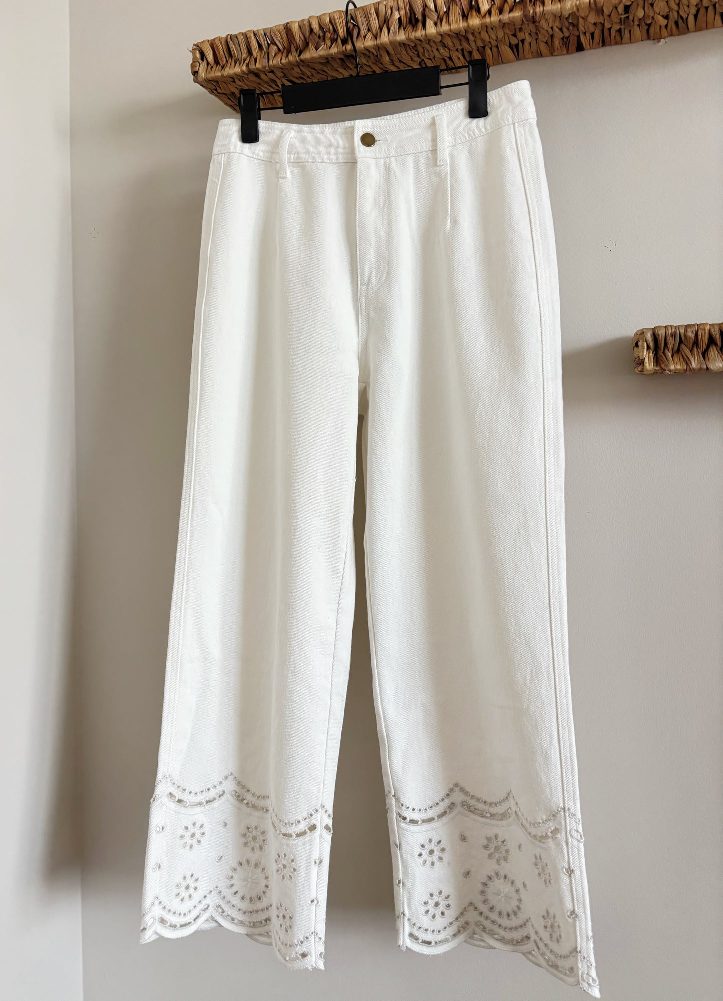 Delia's Eyelet Denim