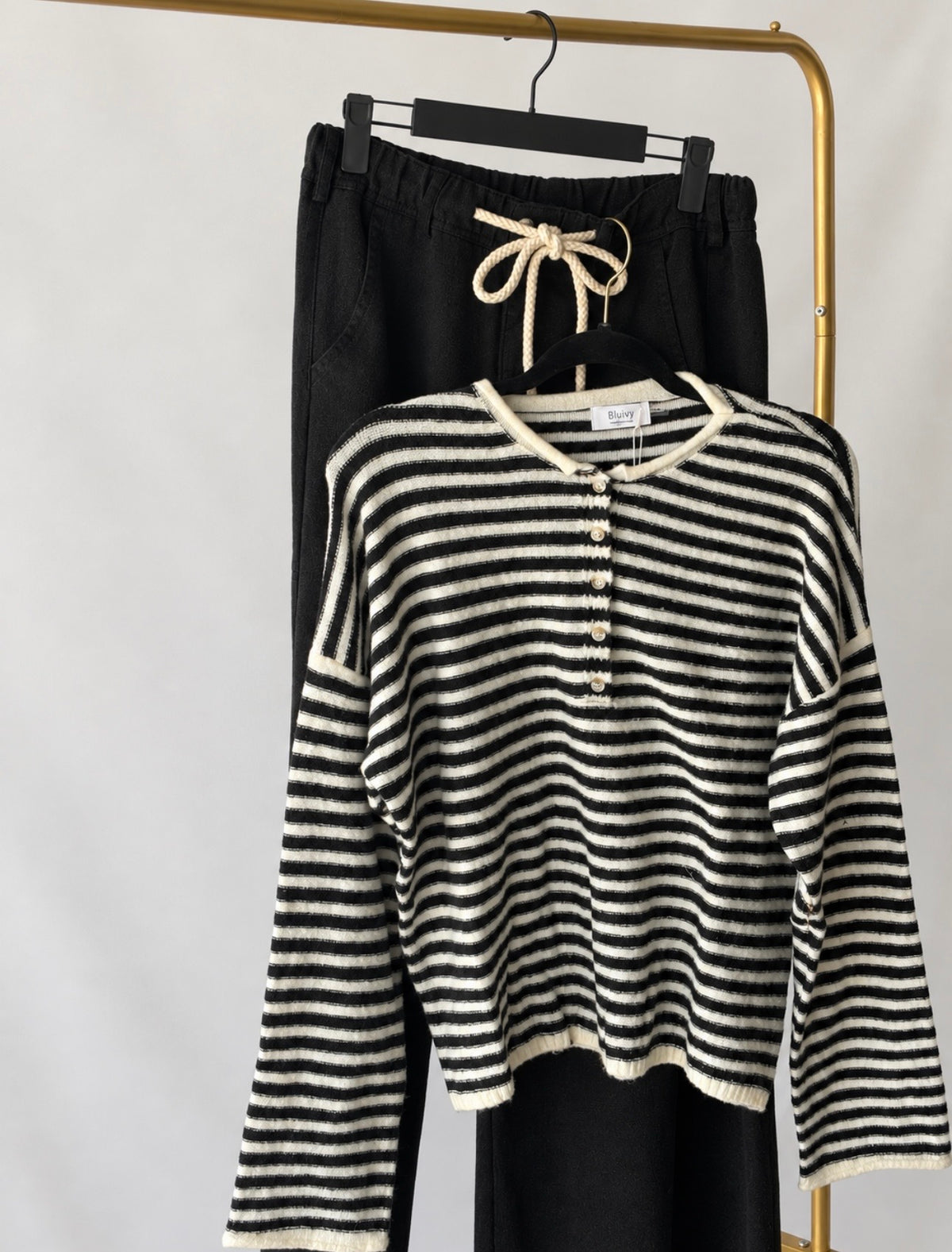Becklyn Stripe Knit Pullover