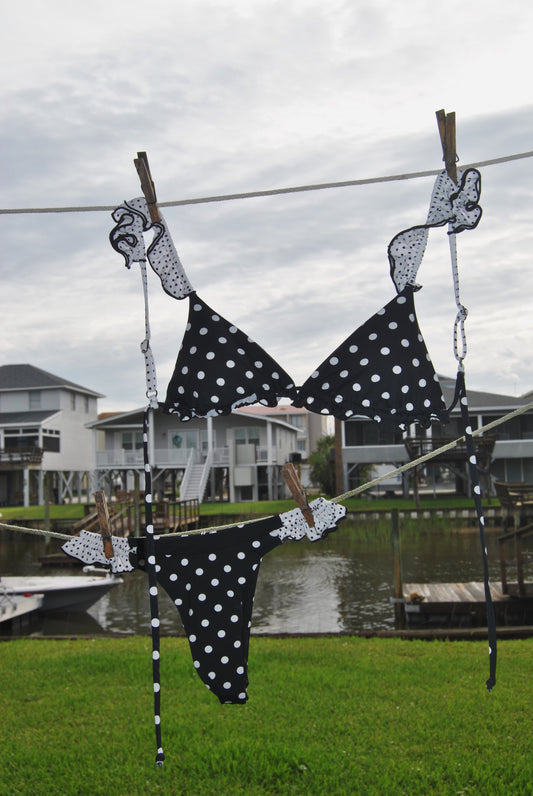 Ditsy Ruffle Bikini
