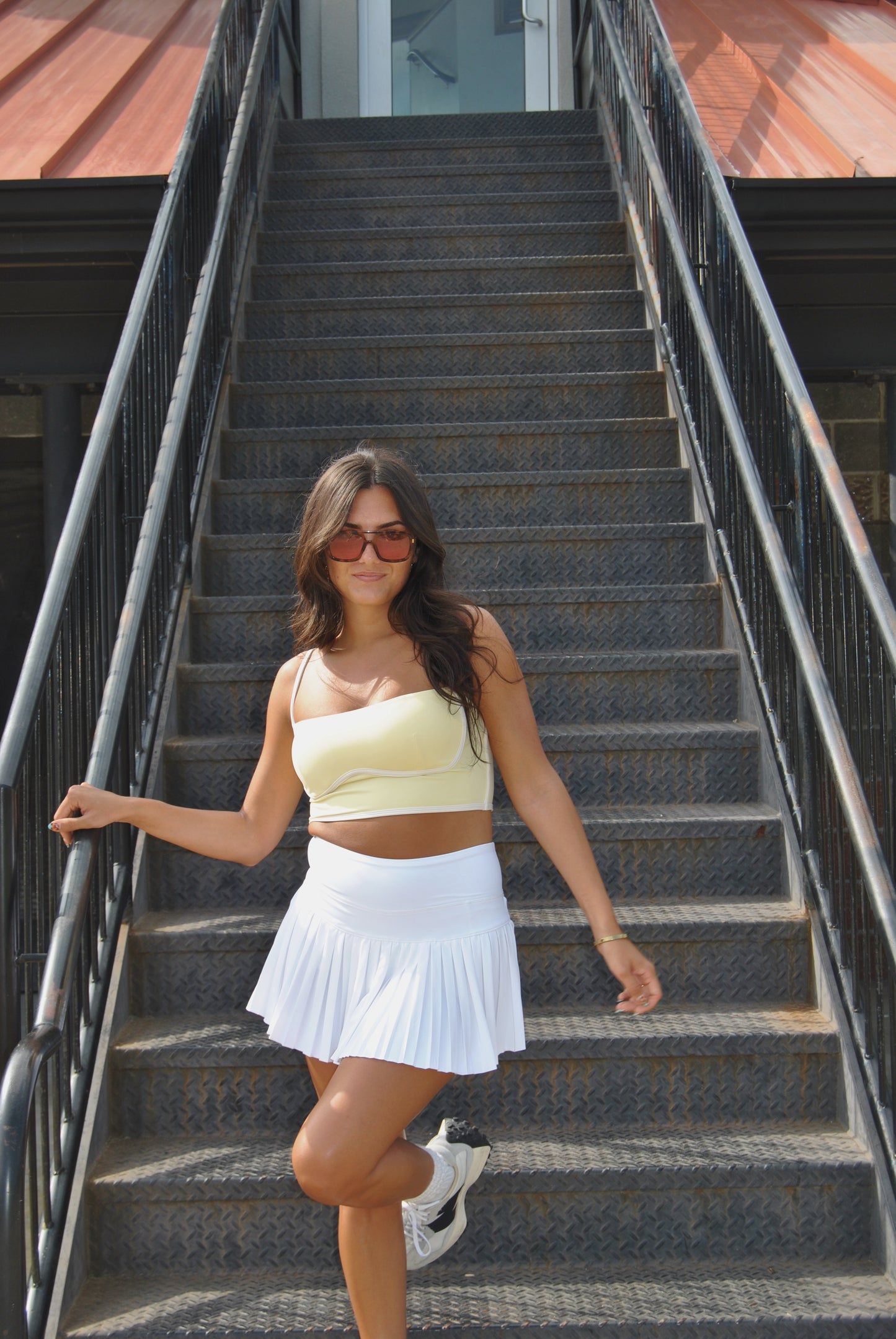 Par' Time Pleated Skort