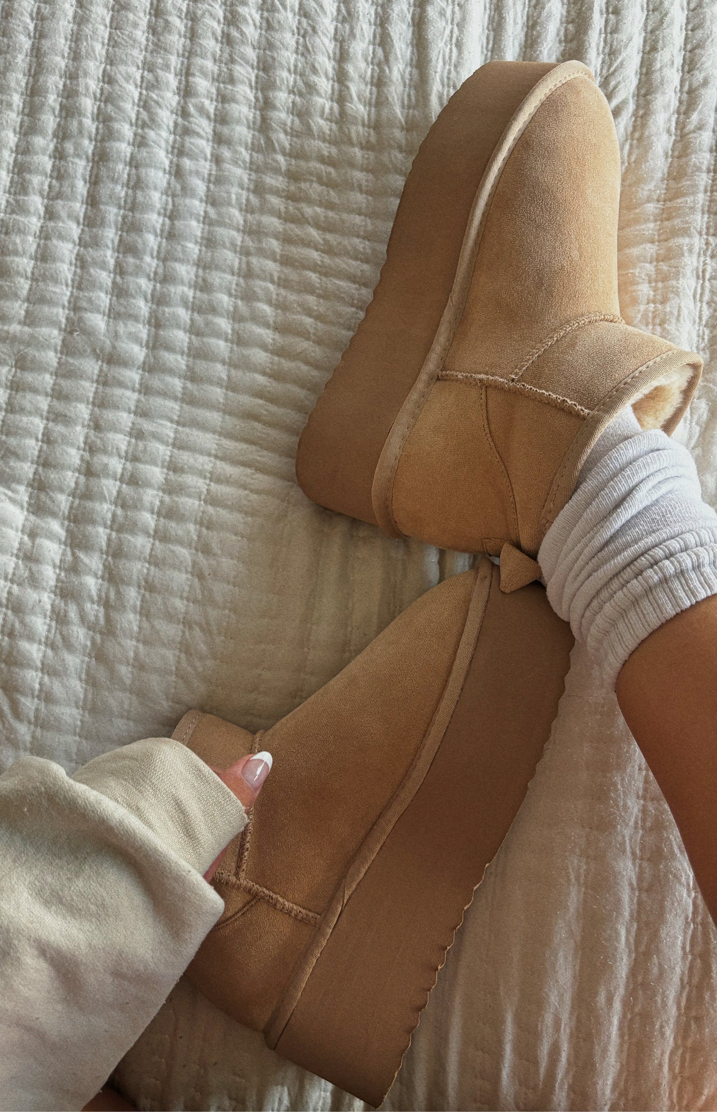 Sand Platform Booties