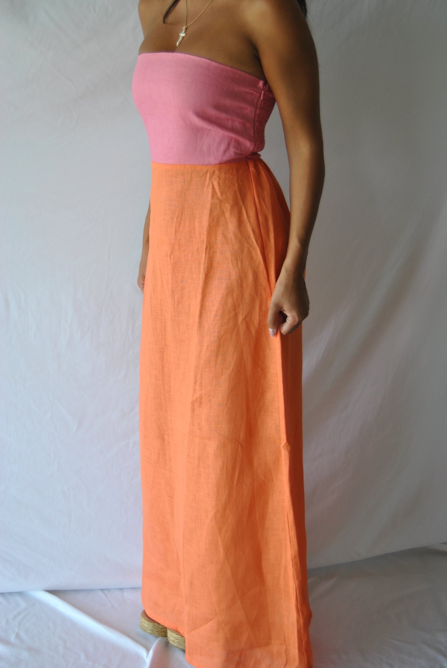 Miami Vice Linen Dress