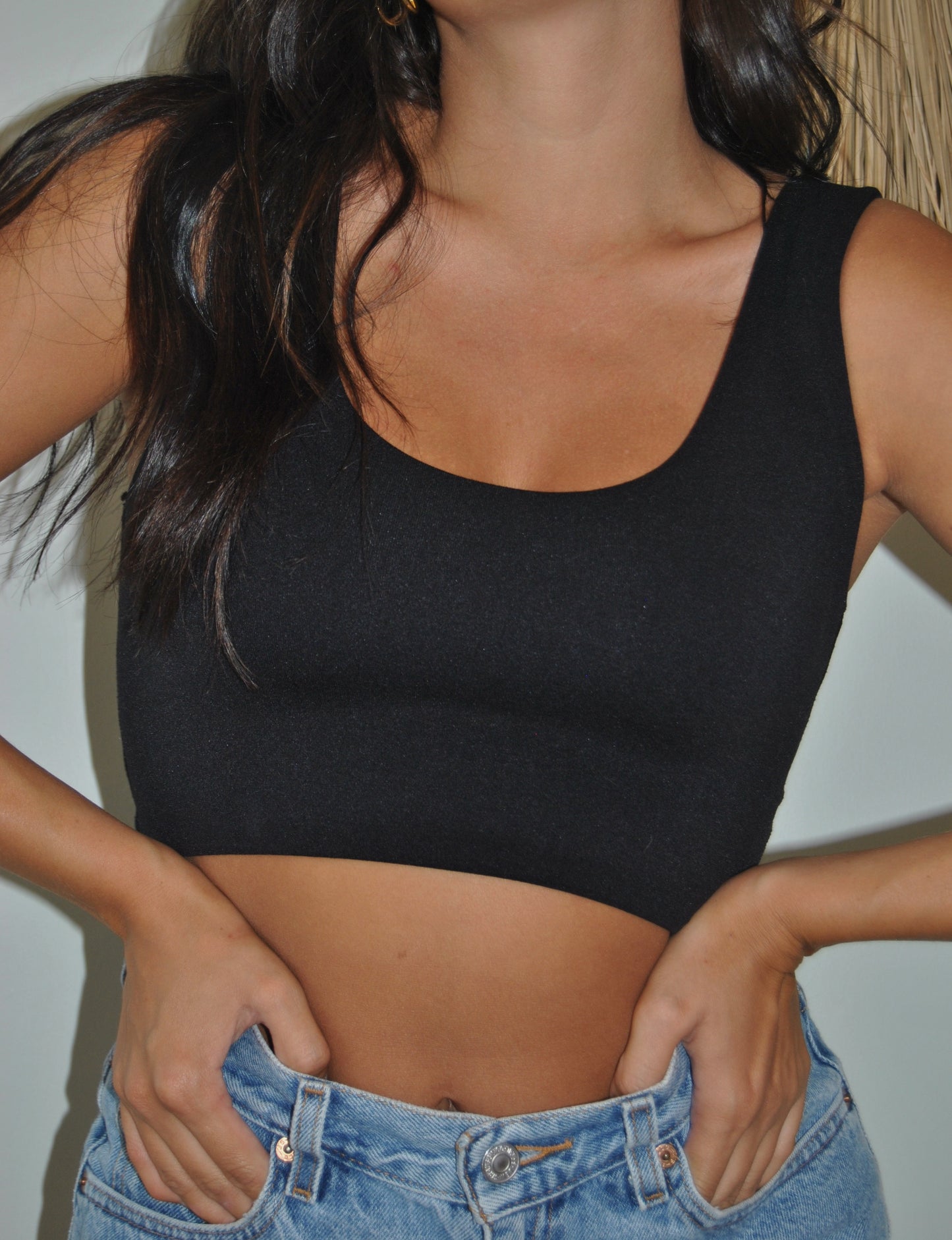 Seamless Double Layered Crop Tank