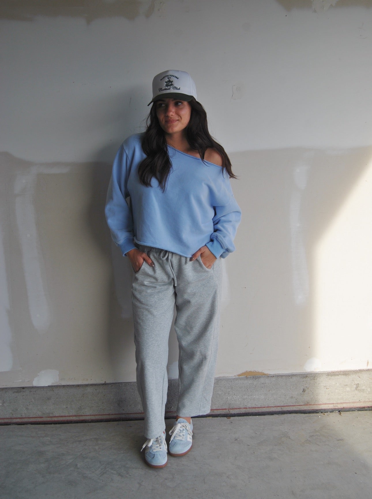Hazy Blue Top