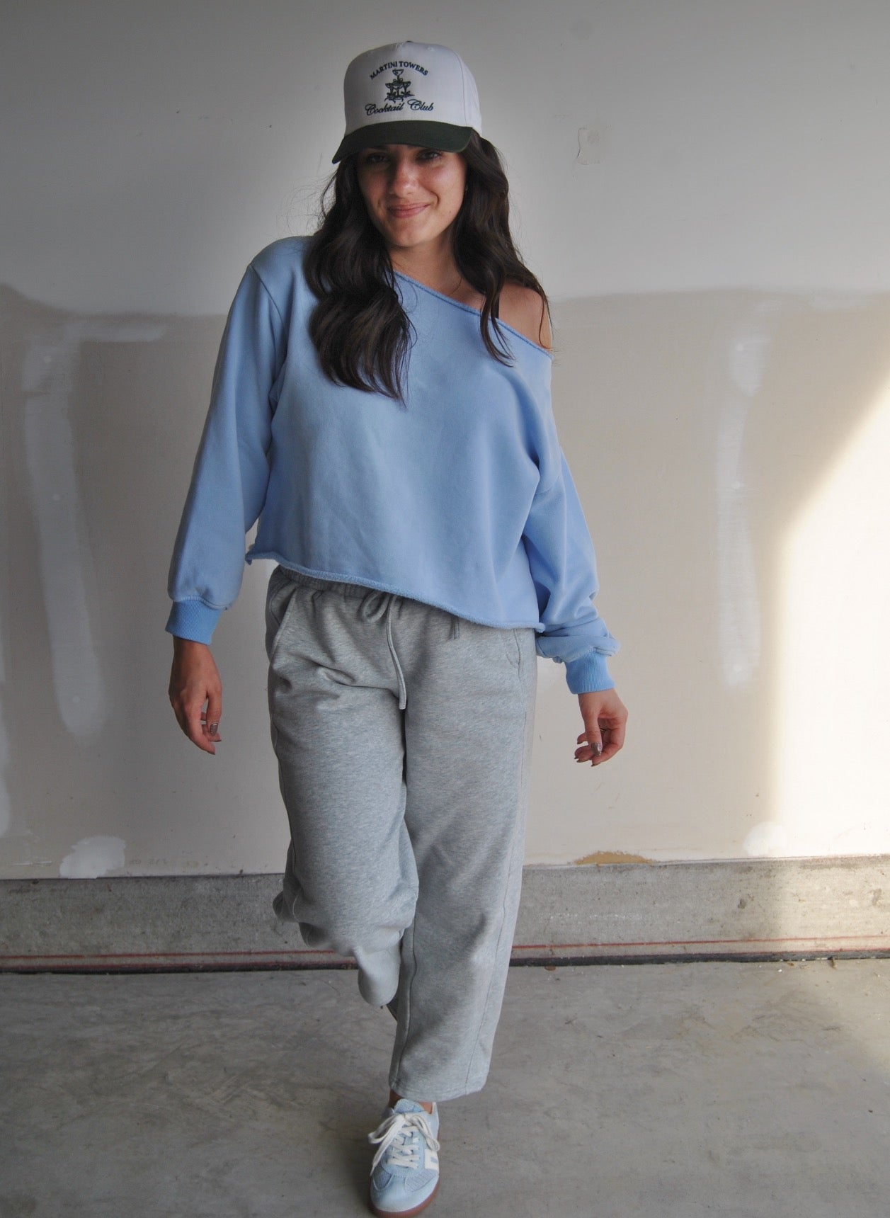 Hazy Blue Top