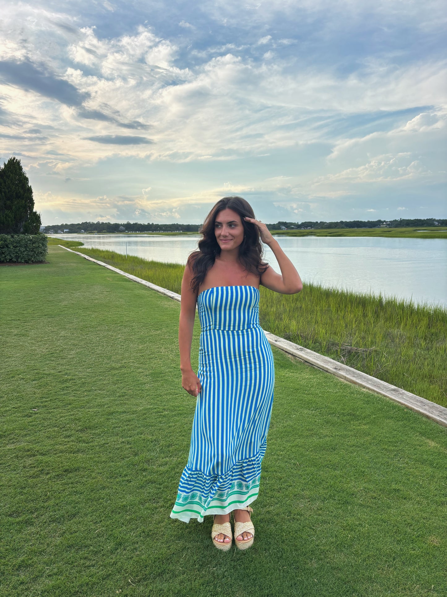 Olivia Lynn Midi Dress
