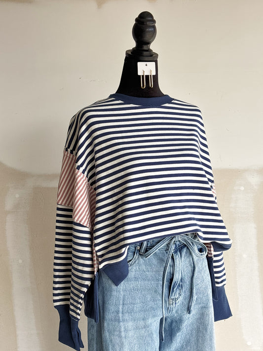 Juno Stripe Top