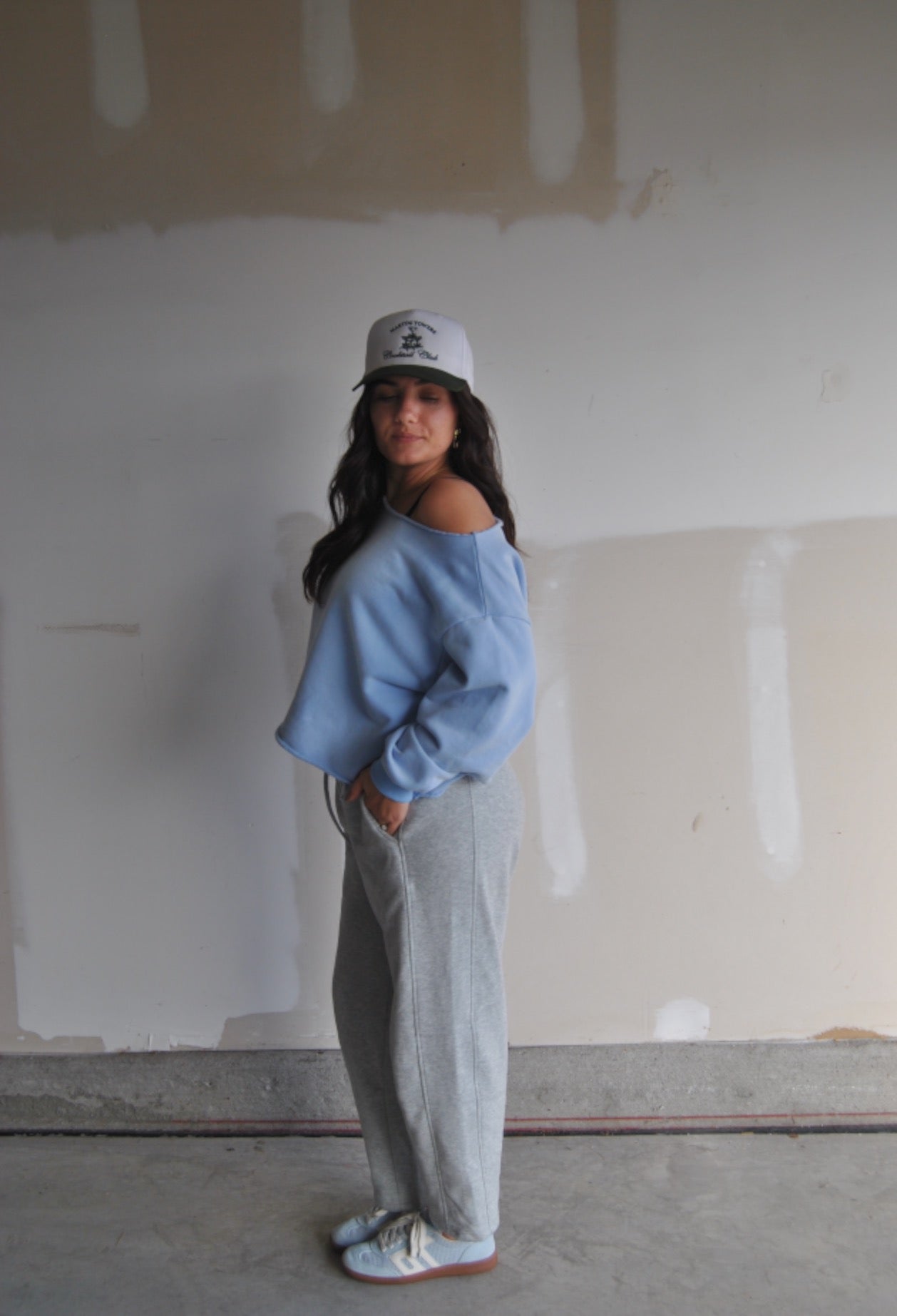 Hazy Blue Top