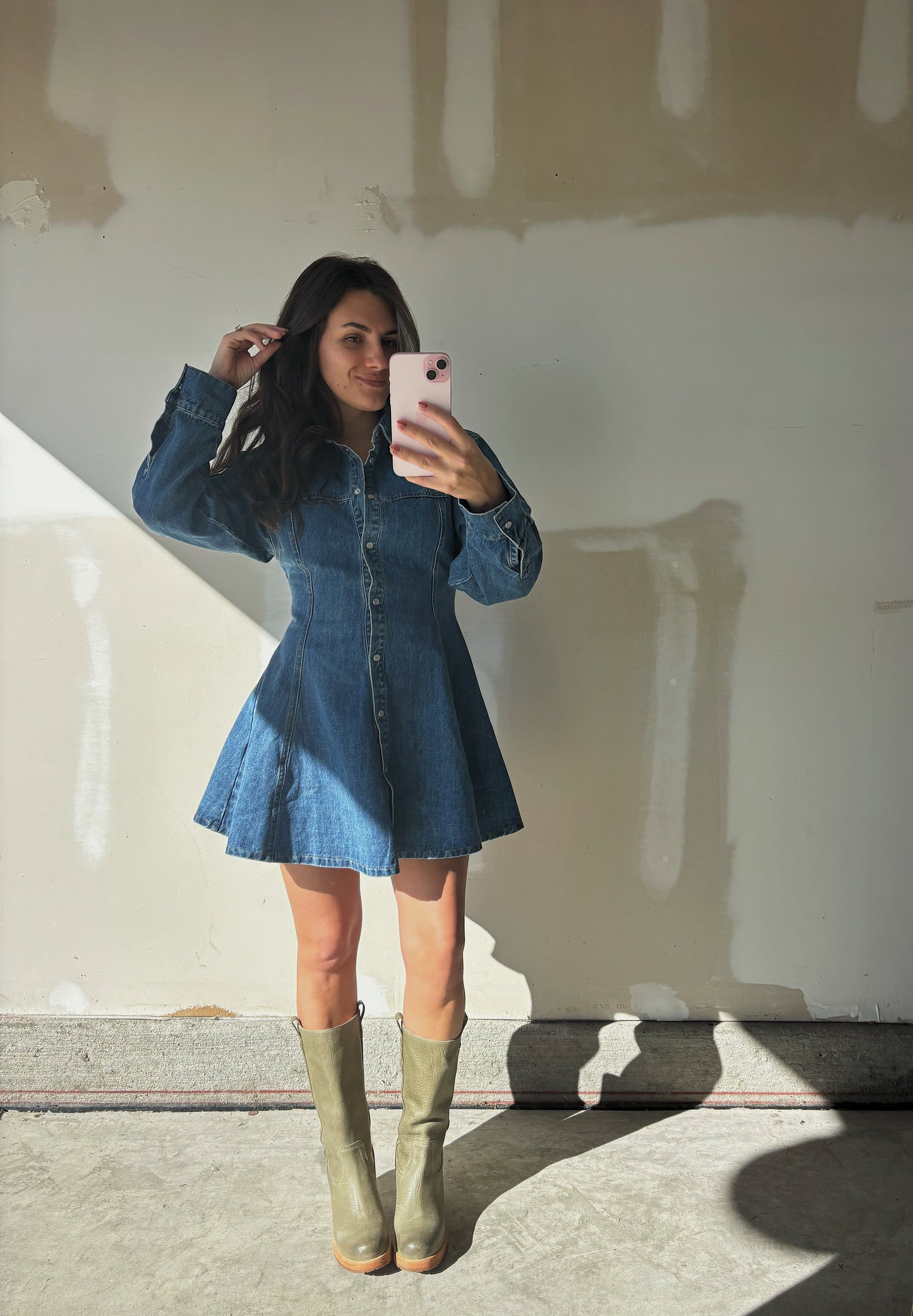 Goin' Jackson Denim Dress