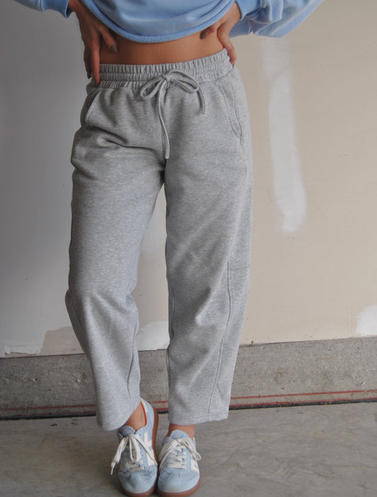 Lazy Sunday Barrel Leg Sweats