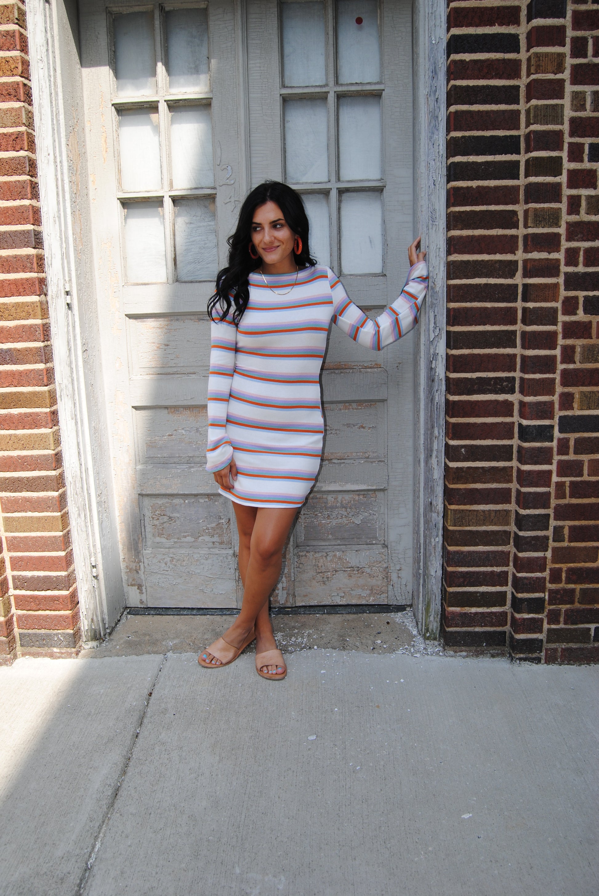 emma knit dress Chocolate Emma Knit Maxi Dress