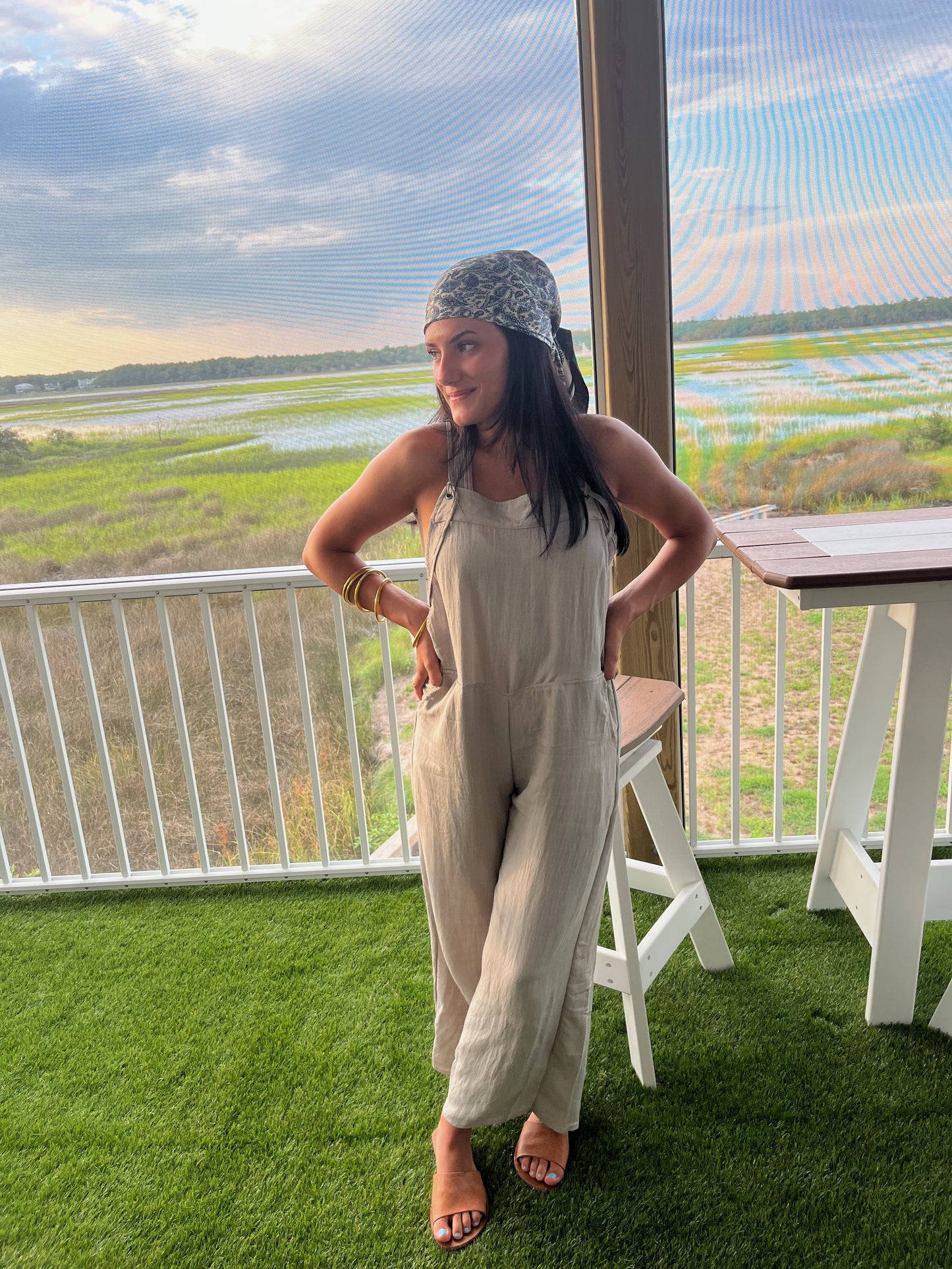 Castaway Linen Jumpsuit